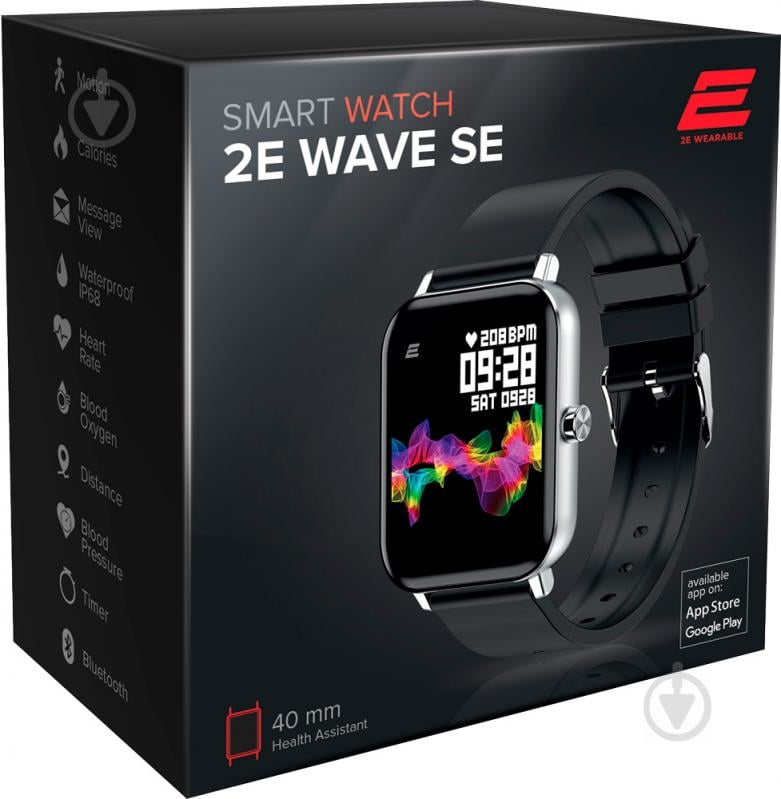 Смарт-годинник 2E Wave SE 40 мм silver (2E-CWW10SL) - фото 3