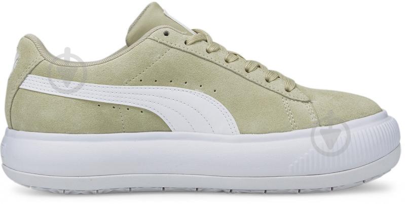 Кросівки жіночі демісезонні Puma Suede Mayu 38068616 р.39 бежеві - фото 2