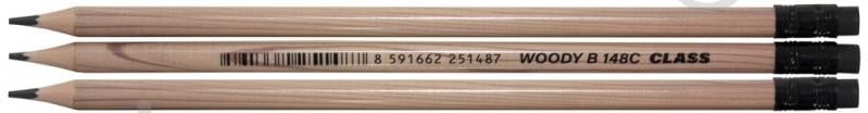 Карандаш графитный Woody 148C CLASS - фото 1