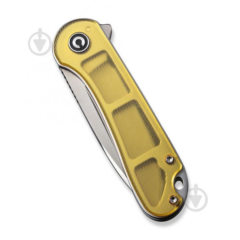Нож складной Civivi Elementum, золотой C907A-4 - фото 3 Нож складной Civivi Elementum, золотой C907A-4 - фото 3