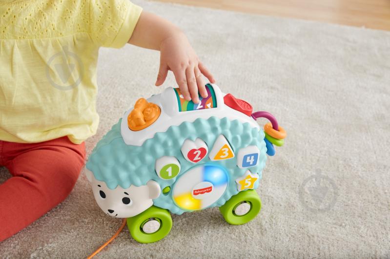 Іграшка інтерактивна Fisher Price Їжачок серії Linkimals (укр.) GXR63 - фото 3