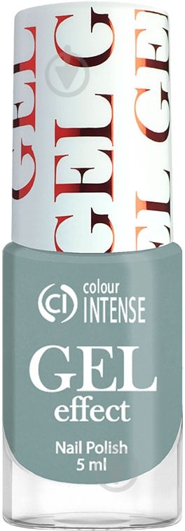 Лак для ногтей Colour Intense Gel Effect 65 047 Серый 5 мл - фото 1