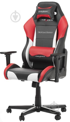 Крісло DXRacer DRIFTING OH/DM61/NWR чорний/червоний/білий - фото 2