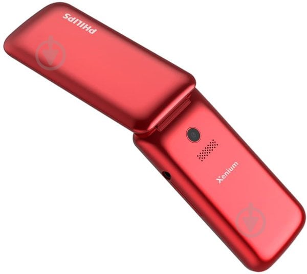 Мобильный телефон Philips Xenium E255 red - фото 5