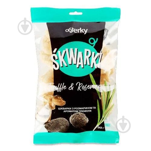 Шкварки Objerky З Розмарином та ароматом трюфеля 50 г - фото 1