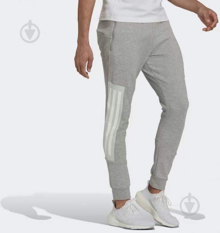 Брюки Adidas HK4557 р. M серый - фото 3 Брюки Adidas HK4557 р. M серый - фото 3