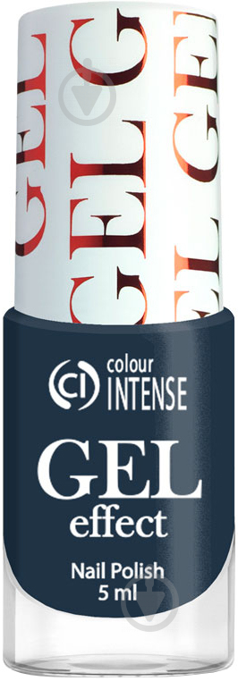 Лак для ногтей Colour Intense Gel Effect 65 051 Синий 5 мл - фото 1