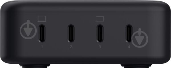 Мережевий зарядний пристрій Trust Maxo 240 Вт GaN 4xUSB-C (25413_TRUST) - фото 5 Мережевий зарядний пристрій Trust Maxo 240 Вт GaN 4xUSB-C (25413_TRUST) - фото 5