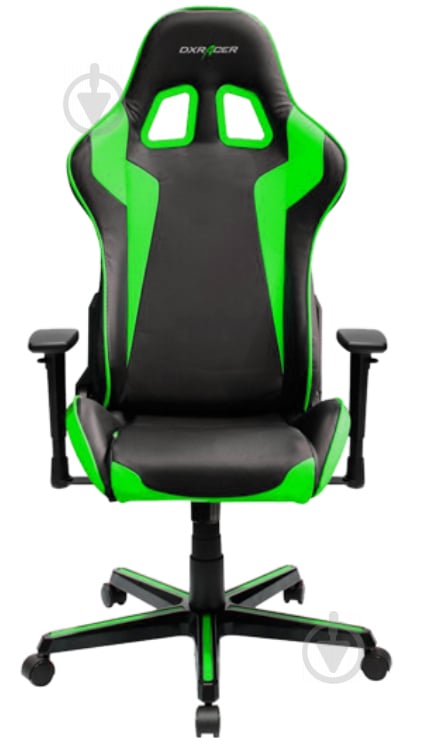 Кресло DXRacer FORMULA OH/FH00/NE черный/зеленый - фото 2