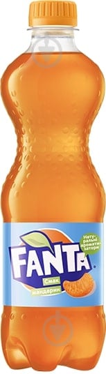 Безалкогольний напій Fanta Мандарин 0,5 л - фото 1