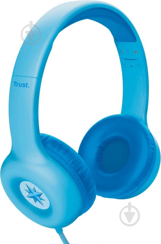 Навушники Trust Nouna Kids Headphones Mic blue (25278_TRUST) - фото 2