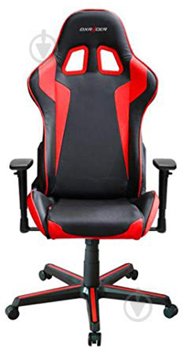 Крісло DXRacer FORMULA OH/FH00/NR чорний/червоний - фото 2