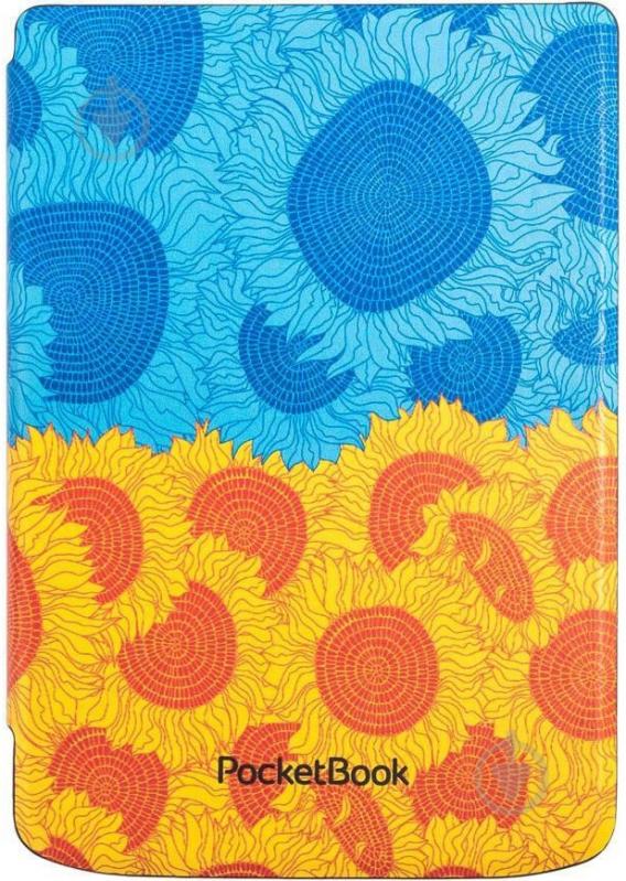 Чехол PocketBook 629/634 Shell Series sunflower print (SH-634-SFP-CIS) - фото 1 Чехол PocketBook 629/634 Shell Series sunflower print (SH-634-SFP-CIS) - фото 1