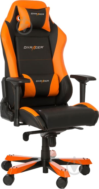 Кресло DXRacer IRON OH/IS11/NO черный/оранжевый - фото 1