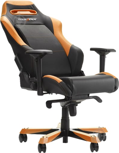 Кресло DXRacer IRON OH/IS11/NO черный/оранжевый - фото 7