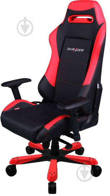 Крісло DXRacer IRON OH/IS11/NR чорний/червоний - фото 2