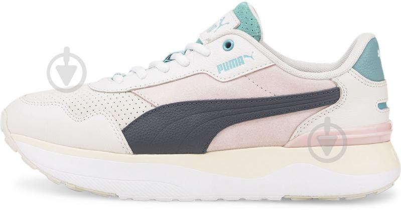 Кроссовки женские демисезонные Puma R78 Voyage Premium 38271810 р.37 бежево-черные - фото 1