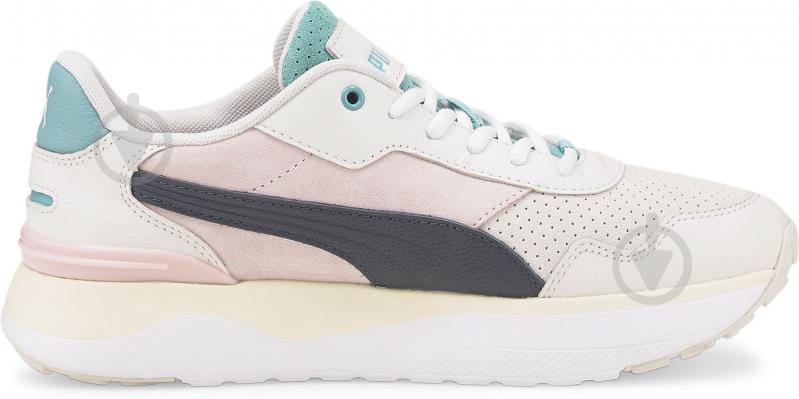 Кроссовки женские демисезонные Puma R78 Voyage Premium 38271810 р.37 бежево-черные - фото 2