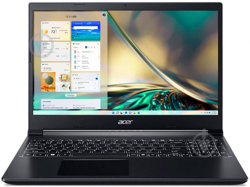 Ноутбук Acer Aspire 7 A715-43G-R34F 15,6" (NH.QHHEU.004) charcoal black - фото 1