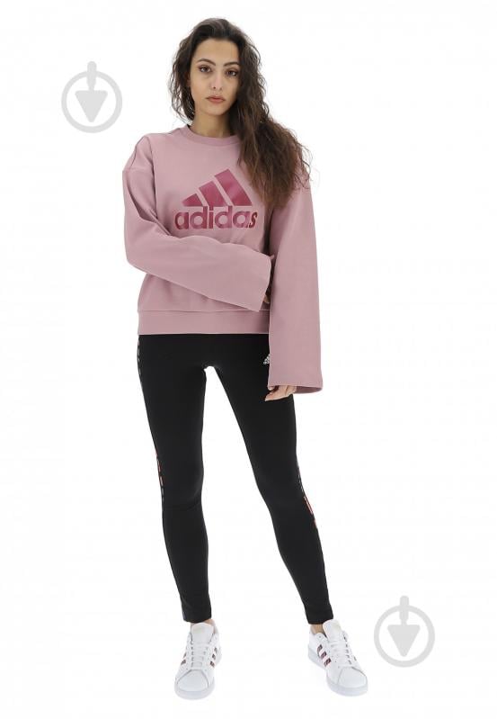 Свитшот Adidas HB1471 р.S розовый - фото 4