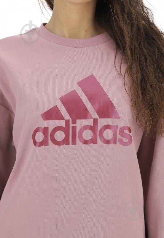 Свитшот Adidas HB1471 р.S розовый - фото 5