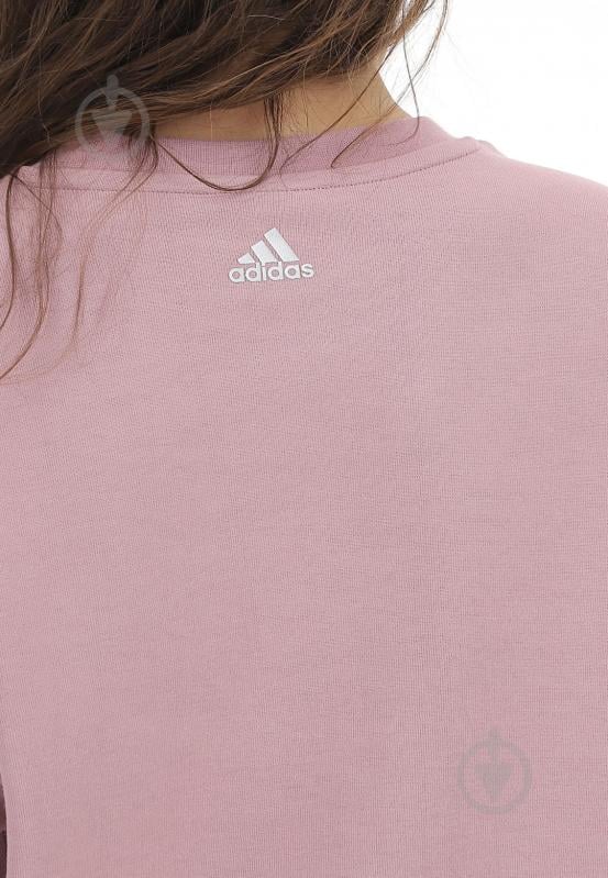 Свитшот Adidas HB1471 р.S розовый - фото 6