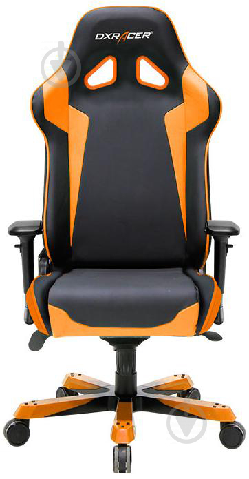 Кресло DXRacer KING OH/KS00/NO черный/оранжевый - фото 2