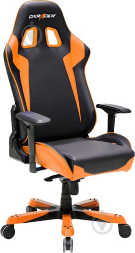 Кресло DXRacer KING OH/KS00/NO черный/оранжевый - фото 1