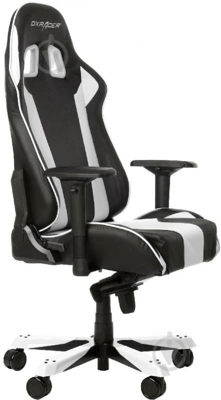 Кресло DXRacer KING OH/KS06/NW черный/белый - фото 1