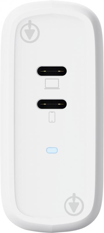 Мережевий зарядний пристрій Trust Maxo 65 Вт 2xUSB-C PD (25381_TRUST) - фото 5