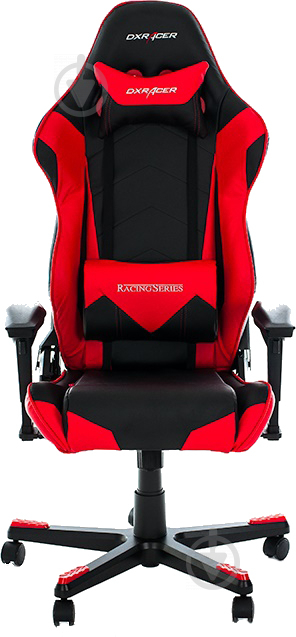 Крісло DXRacer RACING OH/RE0/NR чорний/червоний - фото 2