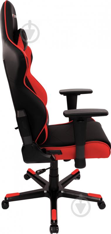 Крісло DXRacer RACING OH/RE0/NR чорний/червоний - фото 4