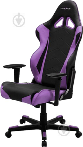 Крісло DXRacer RACING OH/RE0/NV чорний/фіолетовий - фото 3