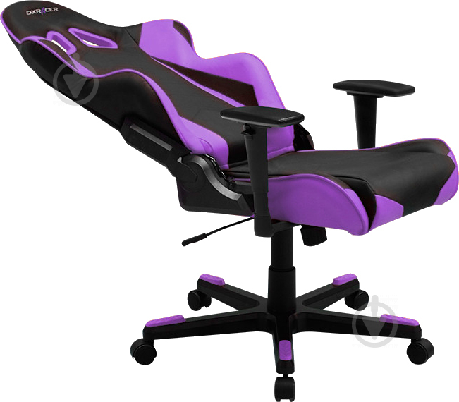 Крісло DXRacer RACING OH/RE0/NV чорний/фіолетовий - фото 6