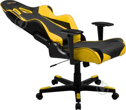 Крісло DXRacer RACING OH/RE0/NY чорний/жовтий - фото 5