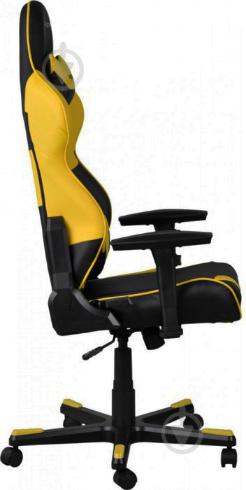 Крісло DXRacer RACING OH/RE0/NY чорний/жовтий - фото 4