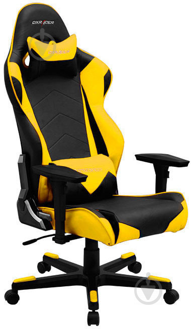 Крісло DXRacer RACING OH/RE0/NY чорний/жовтий - фото 3