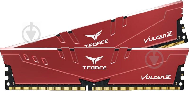 Оперативная память Team DDR4 SDRAM 16 GB (1x16GB) 3000 MHz (TLZRD416G3000HC16CDC01) T-Force Vulcan Z Red - фото 1