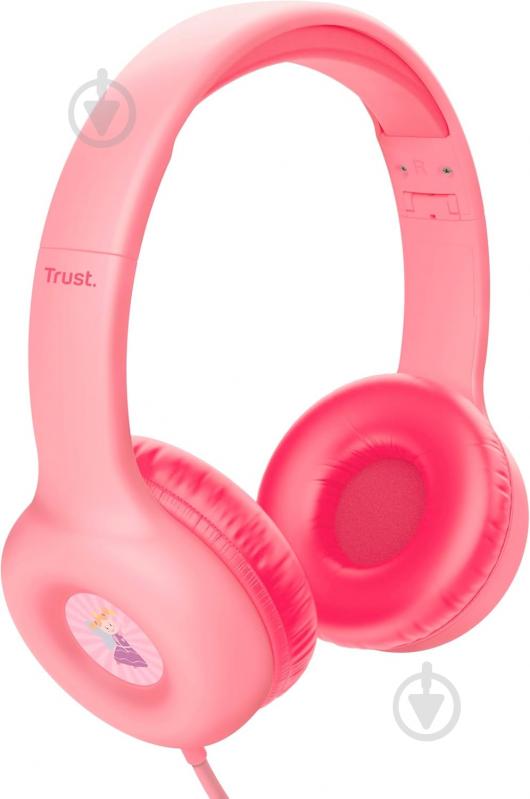 Навушники Trust Nouna Kids Headphones Mic pink (25277_TRUST) - фото 4