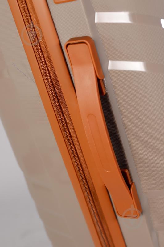 Чемодан Compass N1682 S 28 л капучино - фото 5 Чемодан Compass N1682 S 28 л капучино - фото 5