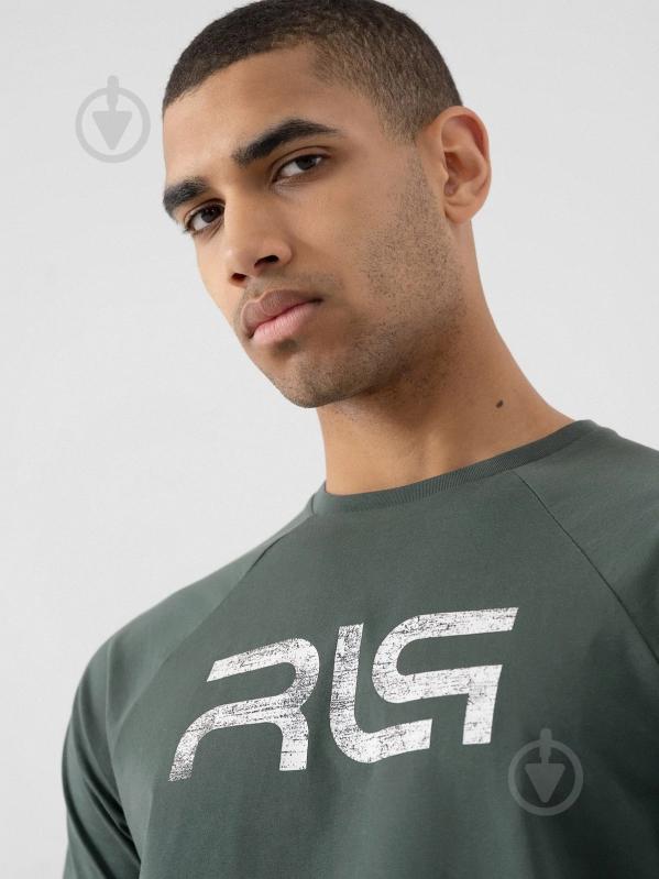 Футболка 4F RL9_TSHIRT RL9SS22TTSHM237-40S р.L зеленый - фото 2