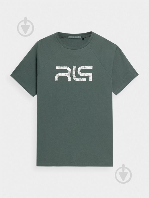 Футболка 4F RL9_TSHIRT RL9SS22TTSHM237-40S р.L зеленый - фото 4
