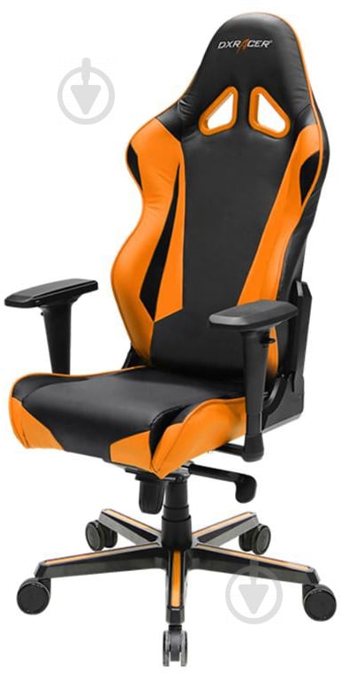 Кресло DXRacer RACING OH/RV001/NO черный/оранжевый - фото 3