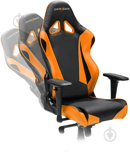 Кресло DXRacer RACING OH/RV001/NO черный/оранжевый - фото 5