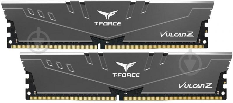 Оперативна пам'ять Team DDR4 SDRAM 16 GB (1x16GB) 3200 MHz (TLZGD416G3200HC16CDC01) T-Force Vulcan Z Gray - фото 2