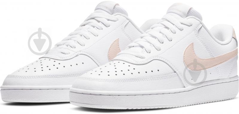 Кросівки жіночі демісезонні Nike Court Vision Low CD5434-105 р.38,5 білі - фото 1