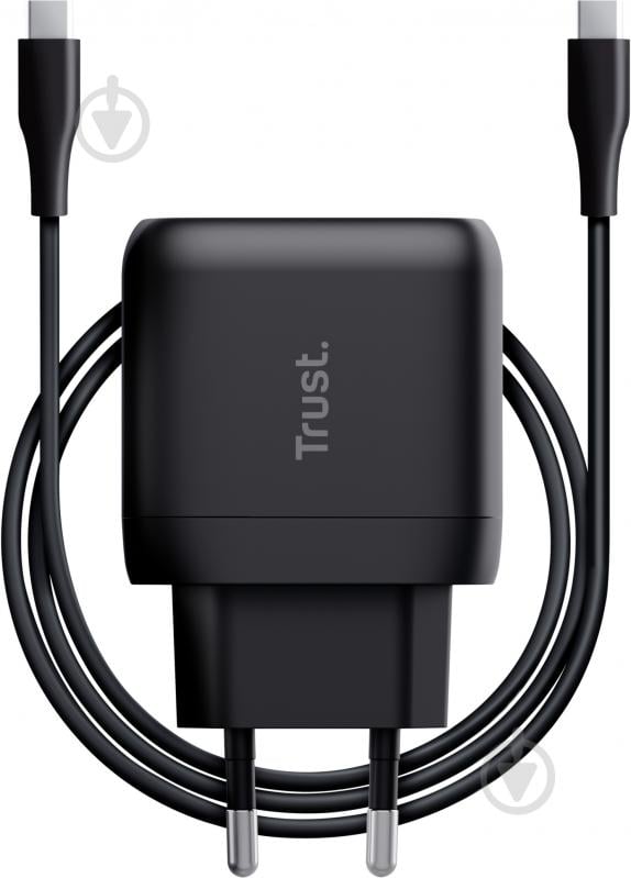 Мережевий зарядний пристрій Trust Maxo 45 Вт USB-C PD (24816_TRUST) - фото 2