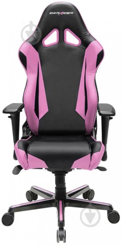 Крісло DXRacer RACING OH/RV001/NP чорний/рожевий - фото 2