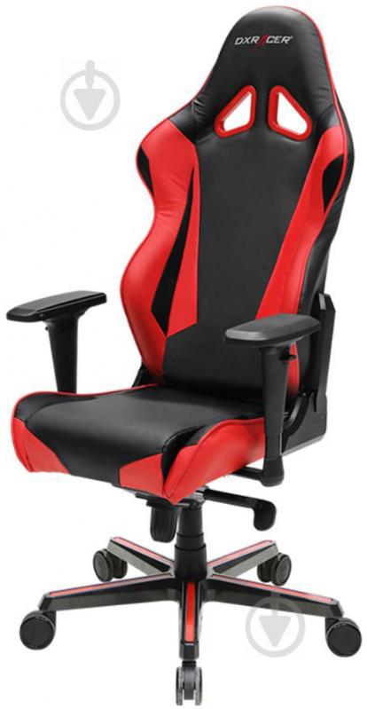 Кресло DXRacer RACING OH/RV001/NR черный/красный - фото 1