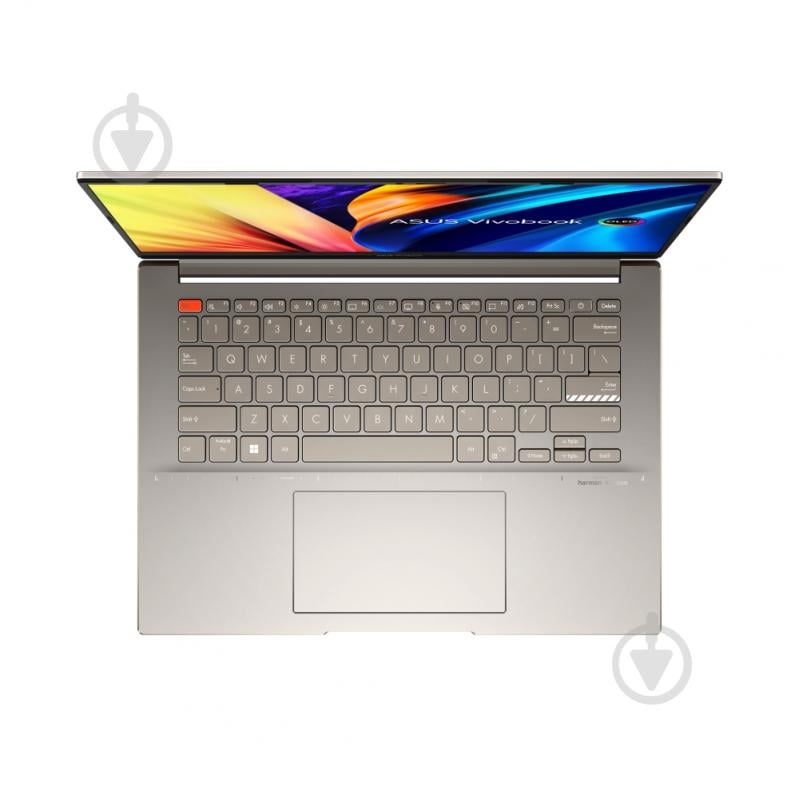 Ноутбук Asus Vivobook S 14X OLED S5402ZA-M9162W 14,5" (90NB0X32-M008K0) sand grey - фото 3